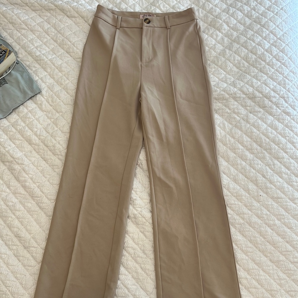 Vrg Grl tan pants